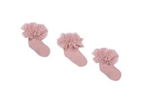 Tutu Socks for Mom -Dirty Pink