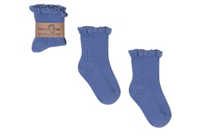 Mono Baby Socks - Blue