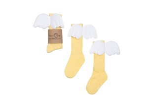 Angel Knee Highs - Canary