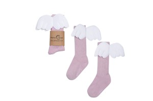 Angel Knee Highs -Lavender