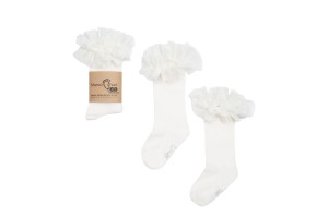 Knee-highs Tutu - Ecru