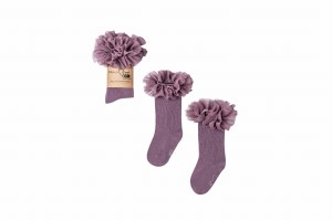 Mama's Feet Knee-highs Tutu - Dirty Heather