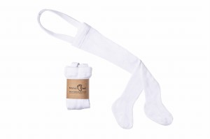 Mama's Feet Tights White Fribble 