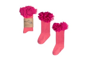 Mama's Feet Knee-highs Tutu - Fuchsia