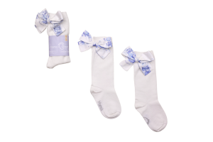 White Knee Socks Mon Cheri