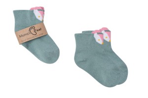Niebieskie Skarpetki Damskie dla Mamy Stworki - Sara Mama's Feet